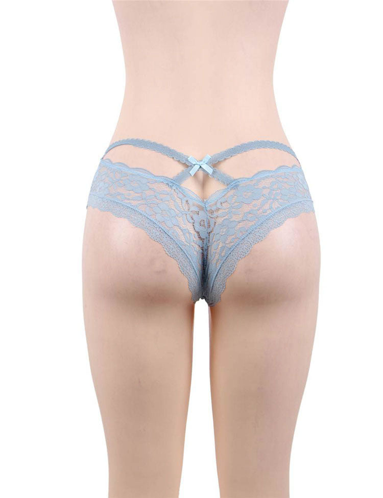 Plus Size Floral Lace Panty