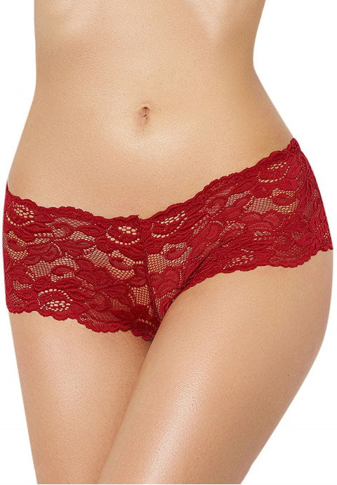 Plus Size All-Over Lace Boyshort